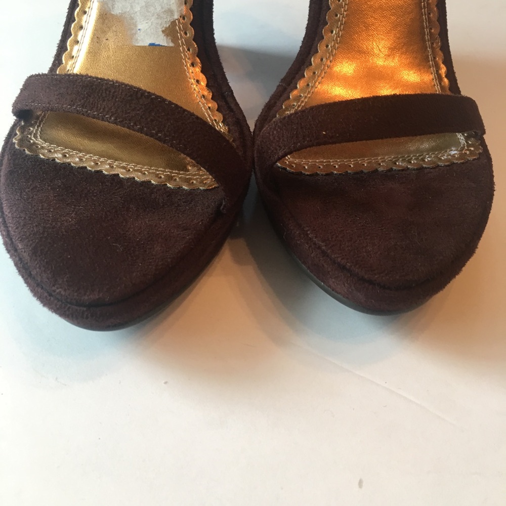 NWOT Seychelles Wicked Chocolate Wedges Size 8.5 - Picture 6 of 8